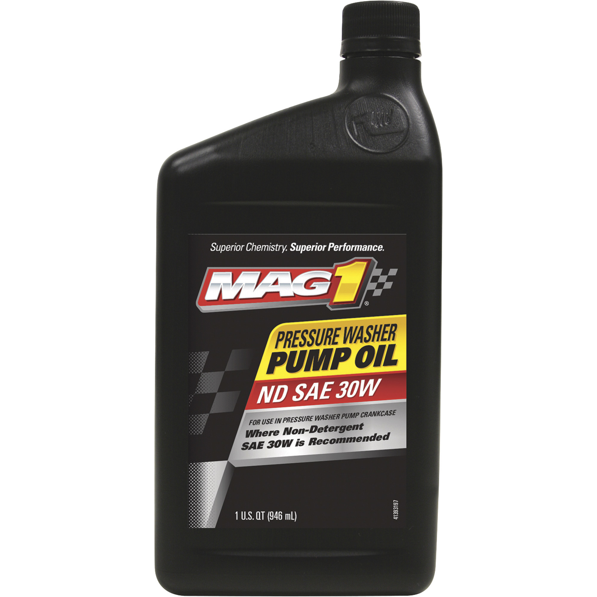 MAG 1 Pressure Washer Pump Oil, 30W, Universal Use, 32oz.